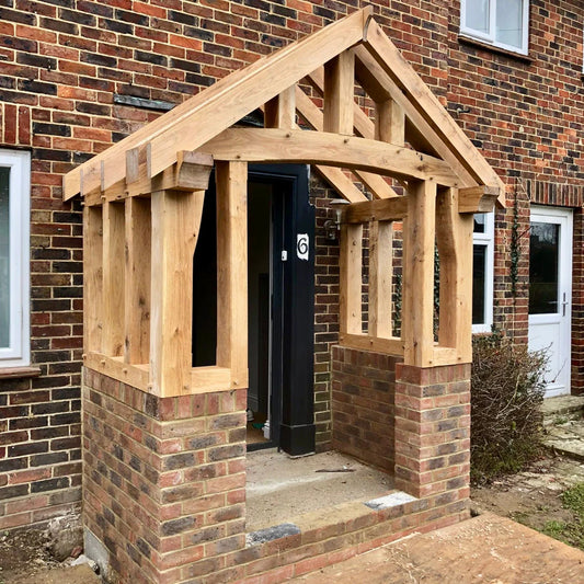 Orchid Solid Oak Porch kit