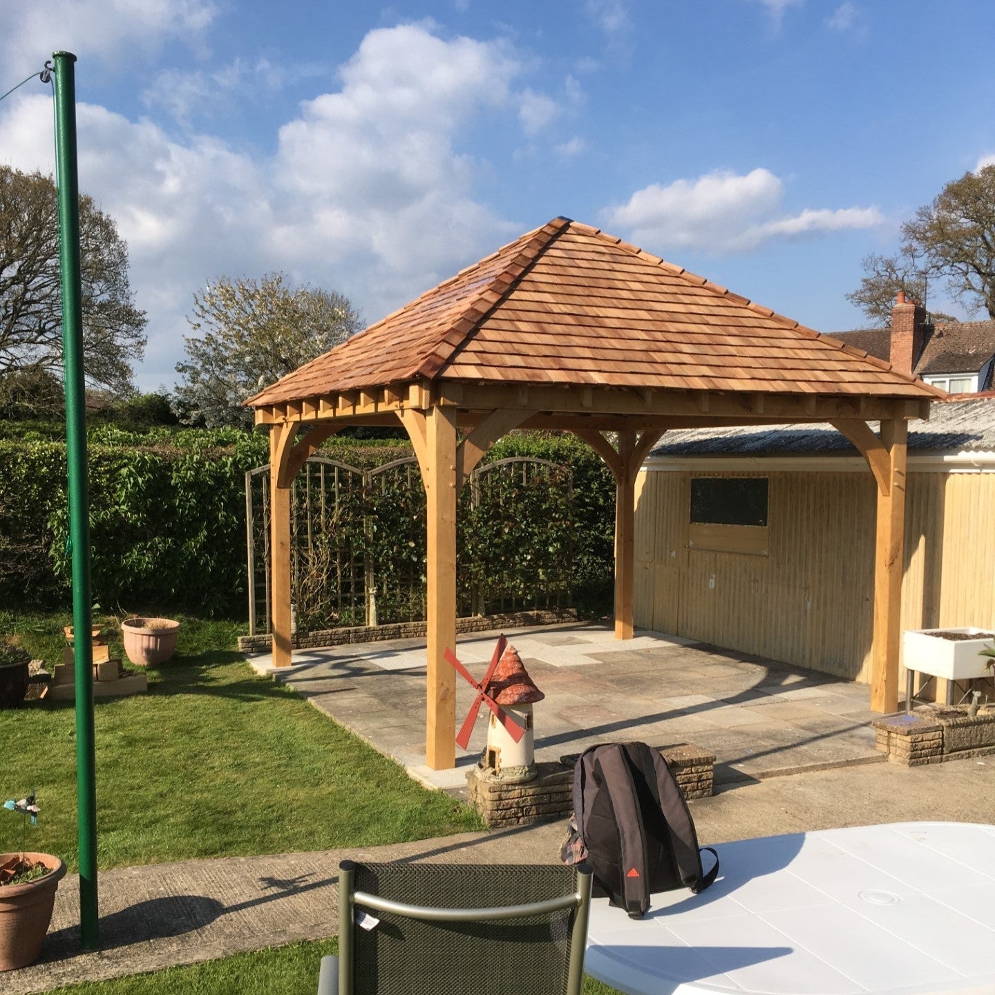 Solid oak gazebo Kit