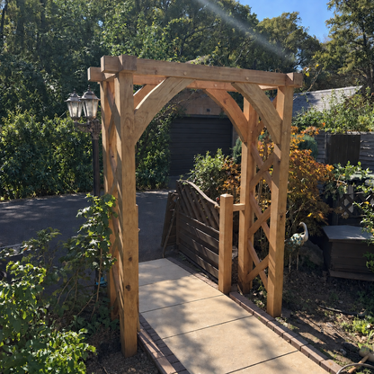 Solid Oak Arch