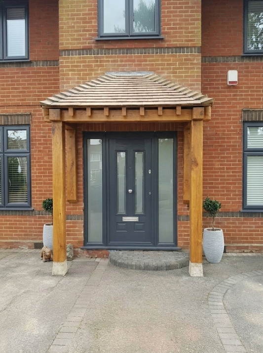 Solid Oak Fenton Porch kit