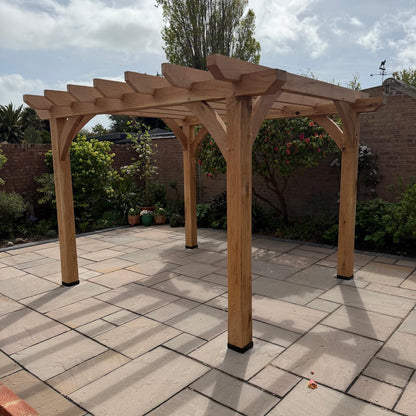 Solid Oak Timeless Pergola