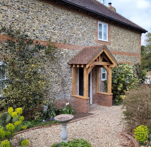 Solid Oak Ivy Porch kit