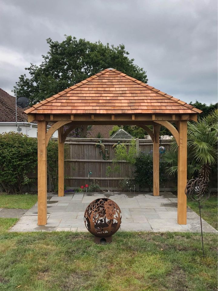 Solid oak gazebo Kit