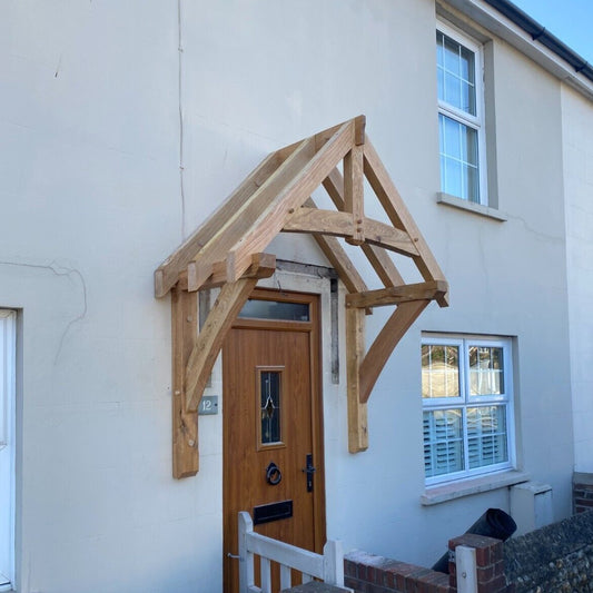 Solid Oak Bluebell Wall Plated Porch kit