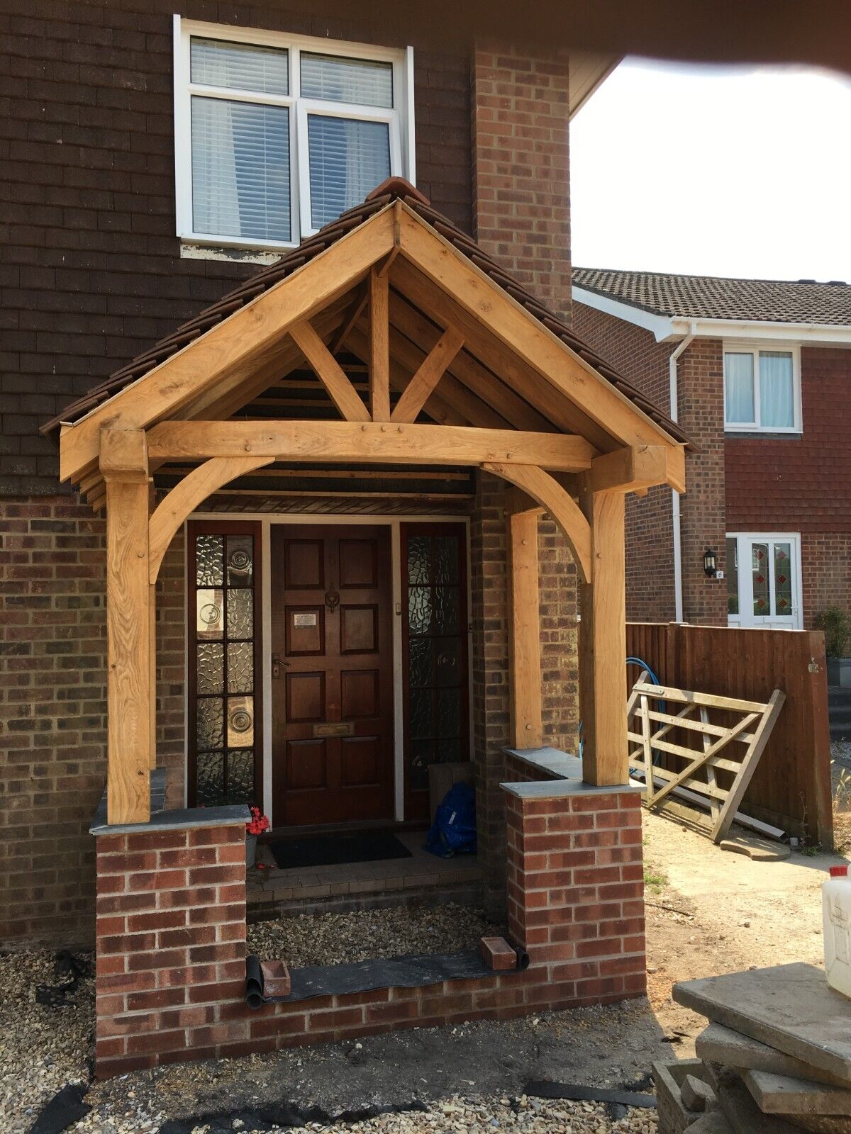 Solid Oak Ivy Porch kit – New Forest Oak