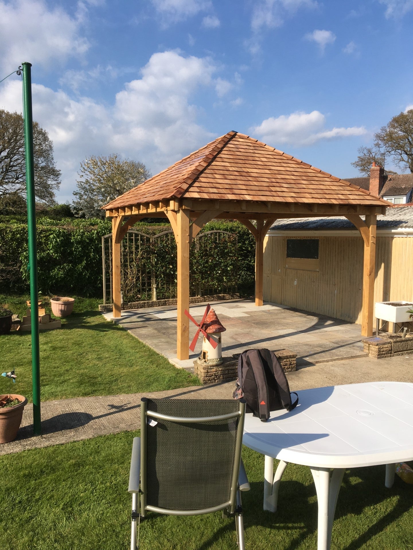 Solid oak gazebo Kit