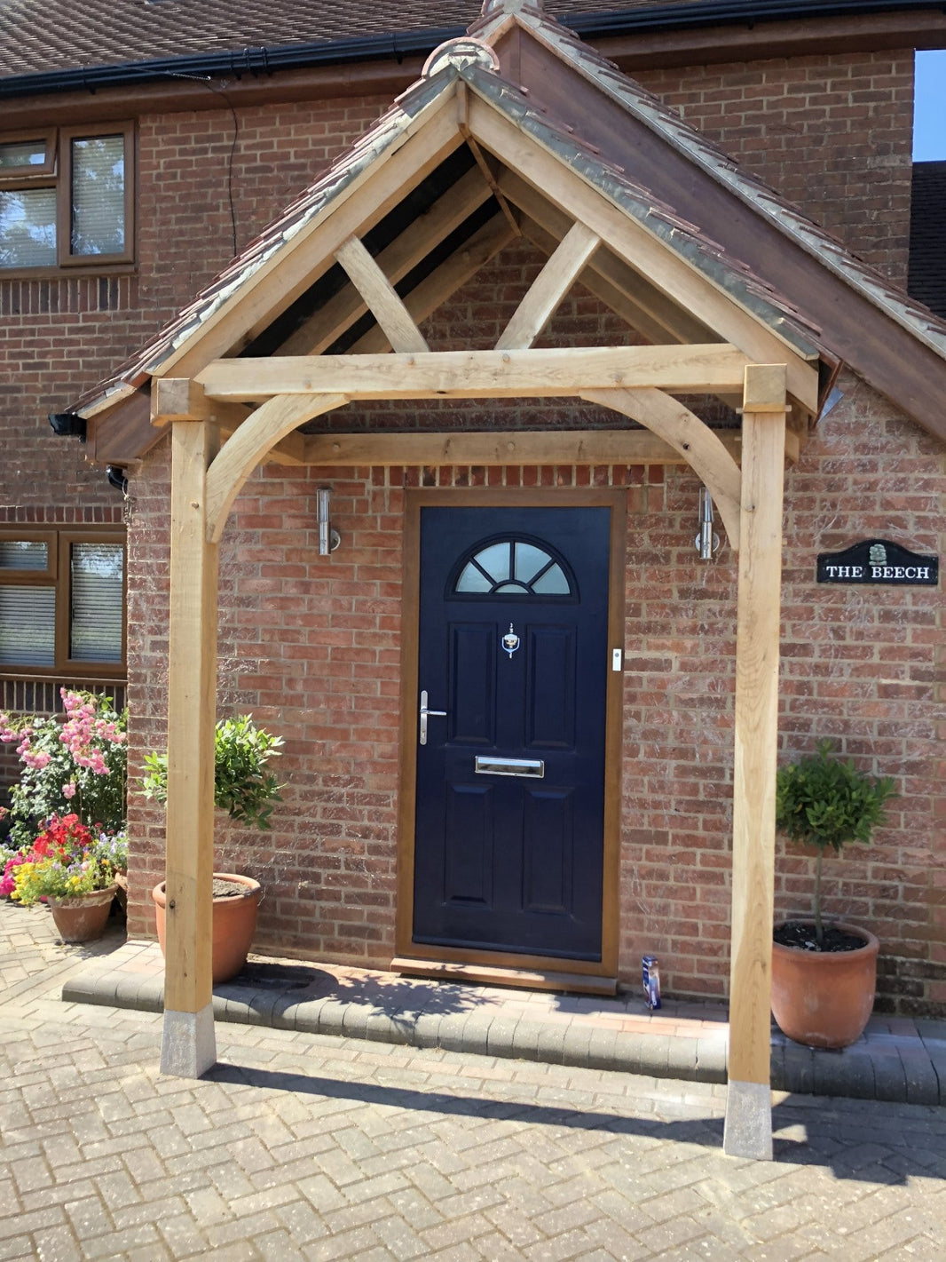 Oak Porches & Oak Porch Kits – New Forest Oak