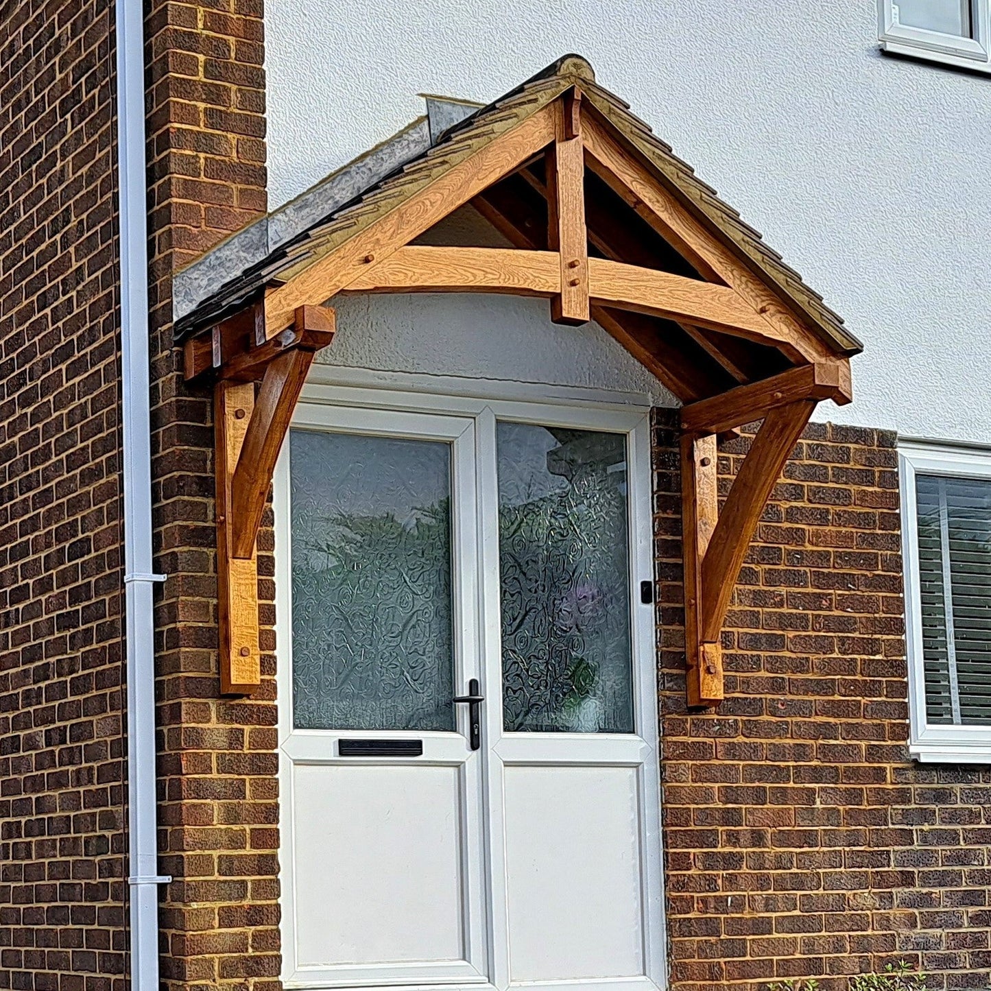 Solid Oak Bluebell Wall Plated Porch kit